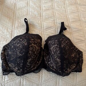 ThirdLove Black and Tan Lace Bra